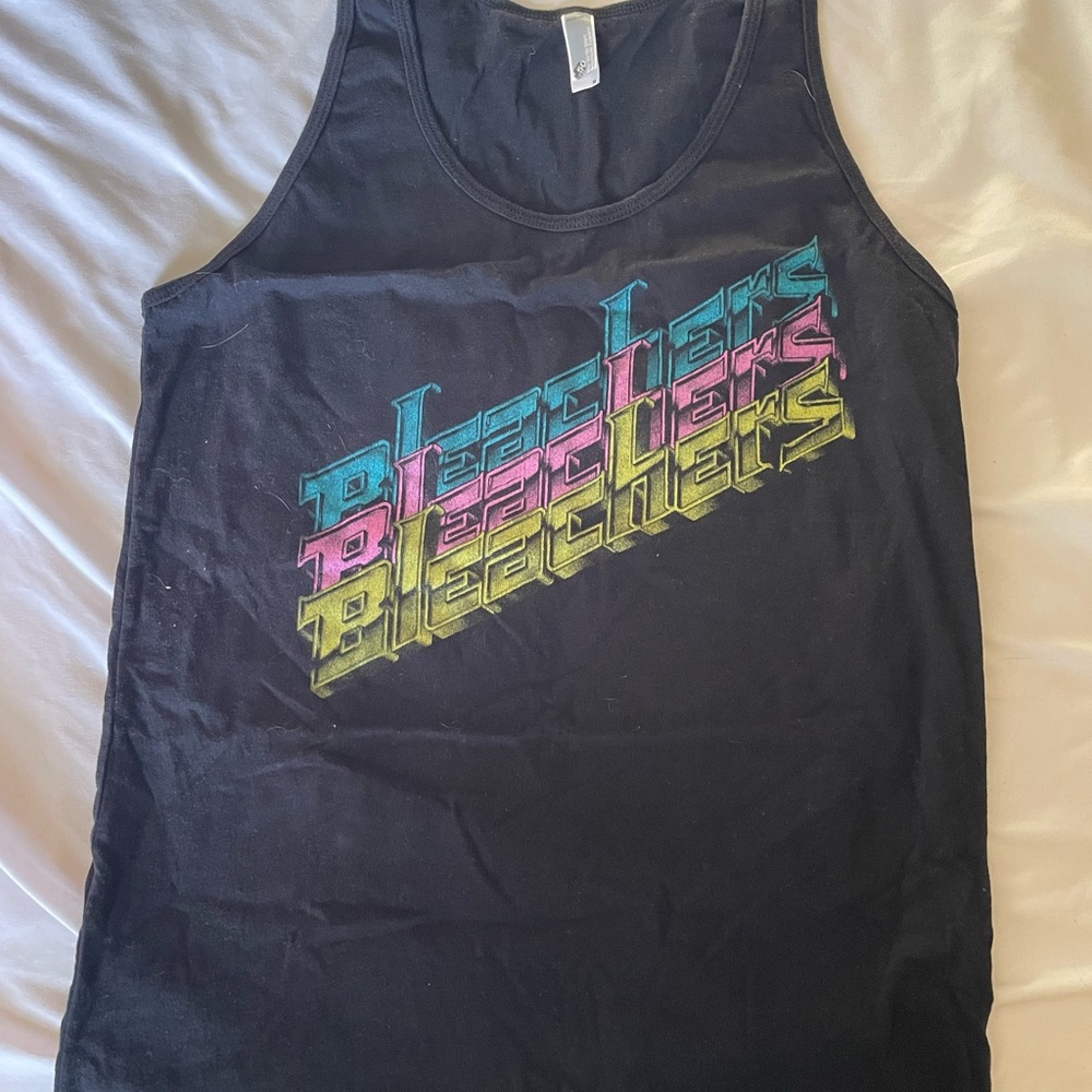 Bleachers Jack Antonoff Graphic Black Tank Top